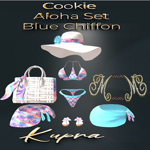~MM~ COOKIE BLUE CHIFFON