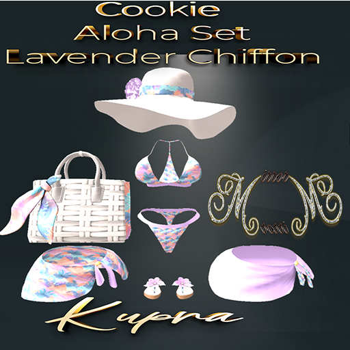 ~MM~ COOKIE LAVENDAR CHIFFON