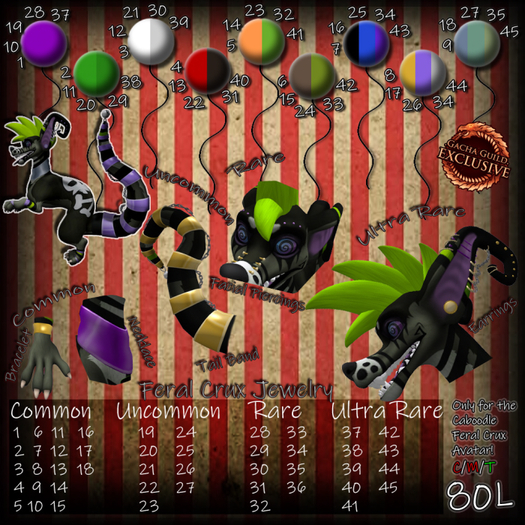 .: SP :. Feral Crux Rings Moonlit