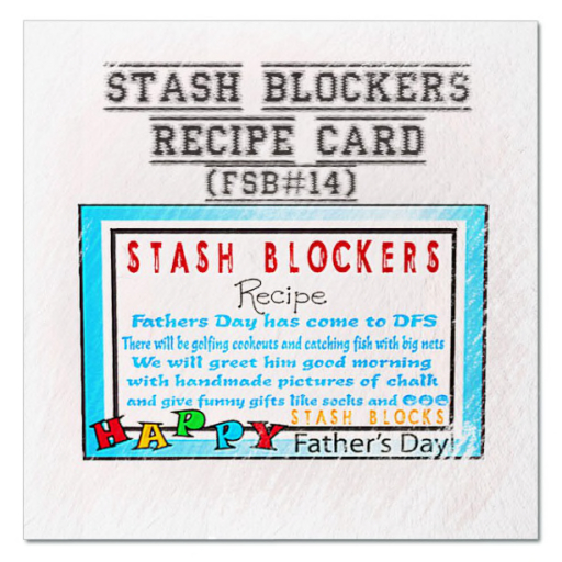 UA [FP-texture] DFS Stash Blocker Recipe Card (FSB#14)