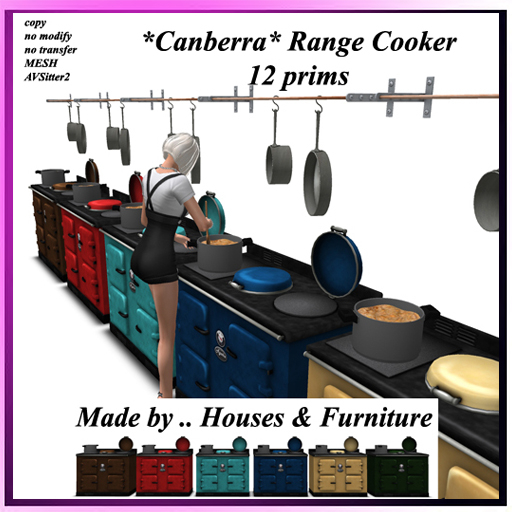 *Canberra* Range Cooker Brown