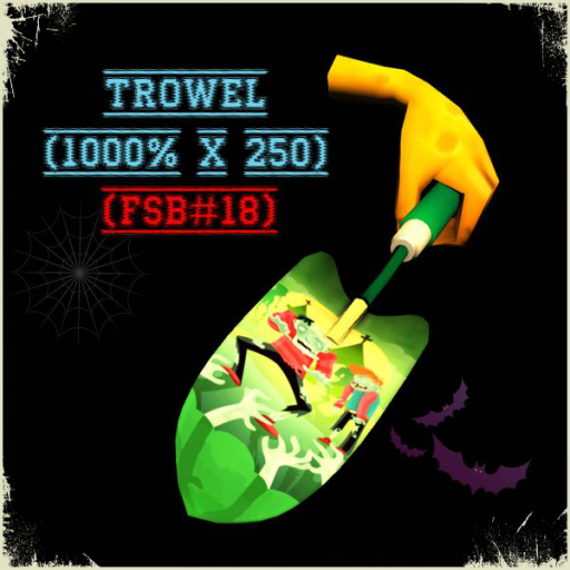 UA [FP-texture] DFS Trowel (FSB#18) (1000% x 250) Black