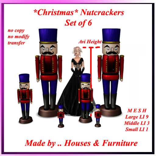 Christmas Nutcrackers Set