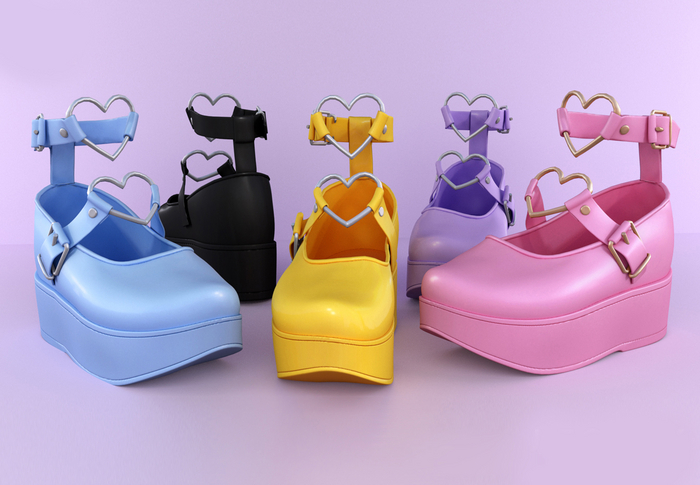 Bowtique - Heart Stompers (24 Colors)