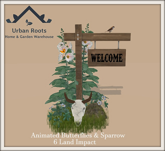 UR Farmhouse Welcome Sign 