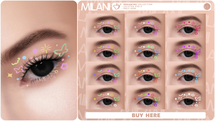 MILANI Cosmetics "Dreaming" Collection (FATPACK)