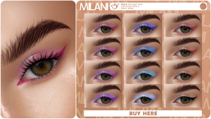 MILANI Cosmetics "Gika" Collection (DEMO)