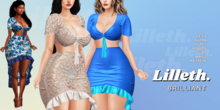 Lilleth. BRILLIANT Collection Reborn, Juicy, Waifu, Kupra, Legacy, Maitreya, GenX Classic & Curvy