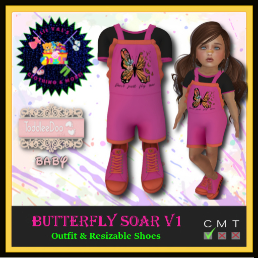 *LVD* Butterfly Soars Outfit - Toodleedoo
