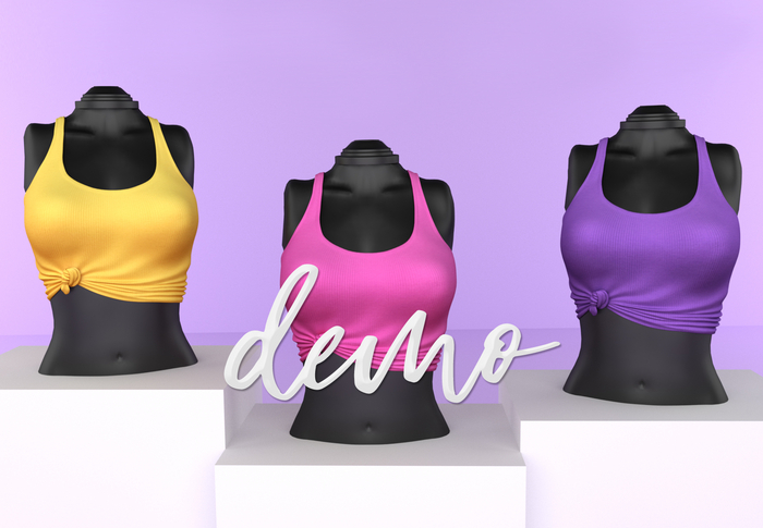 Bowtique - Knotted Tank Top (Legacy) DEMO