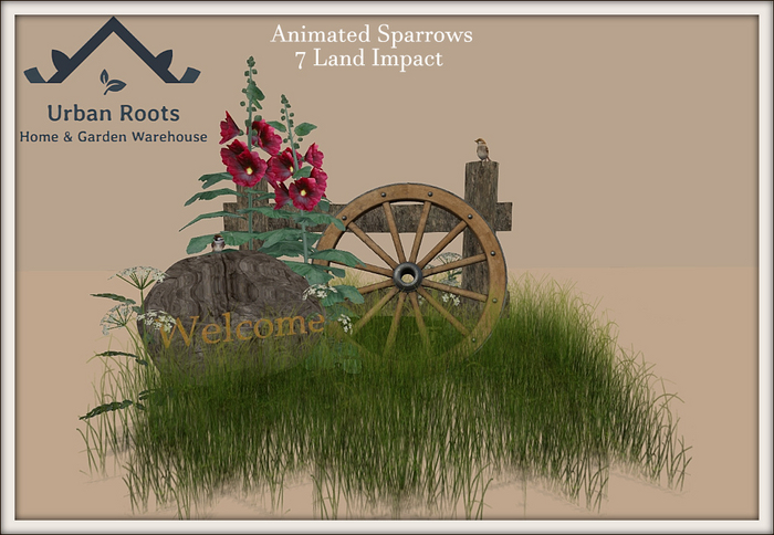 UR Rustic Welcome Lawn Decor 