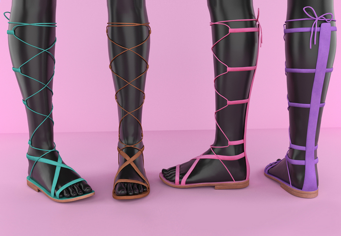 Bowtique - Gladiator Sandals (Maitreya)