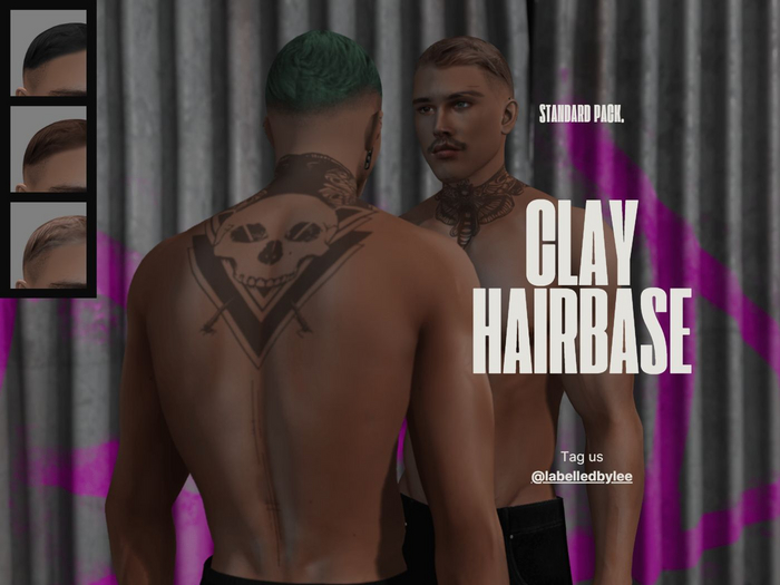 Labelled | Clay Evox Hairbase Standard Pack
