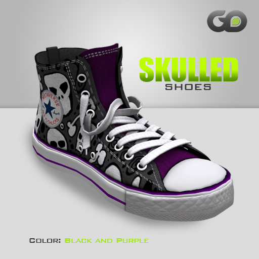 [GD] Skulled Shoes 
