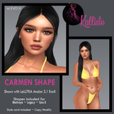 Kallisto ~ Carmen Shape
