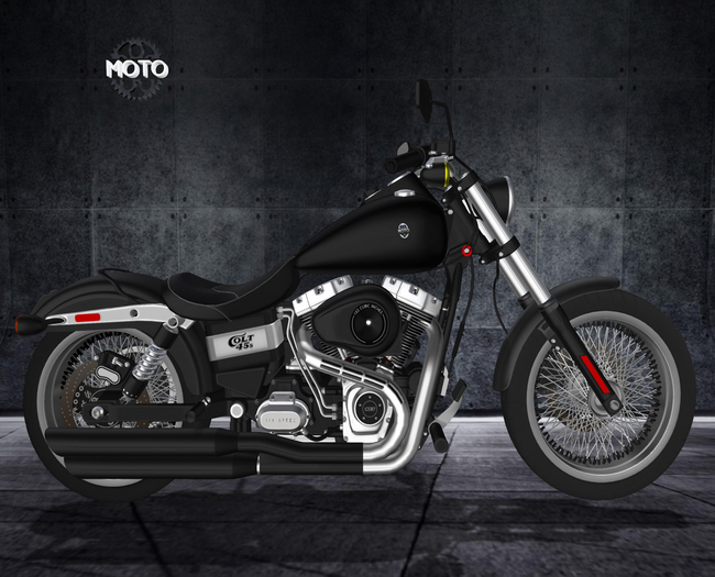 Motorcycle HA-0119 Motorcycles