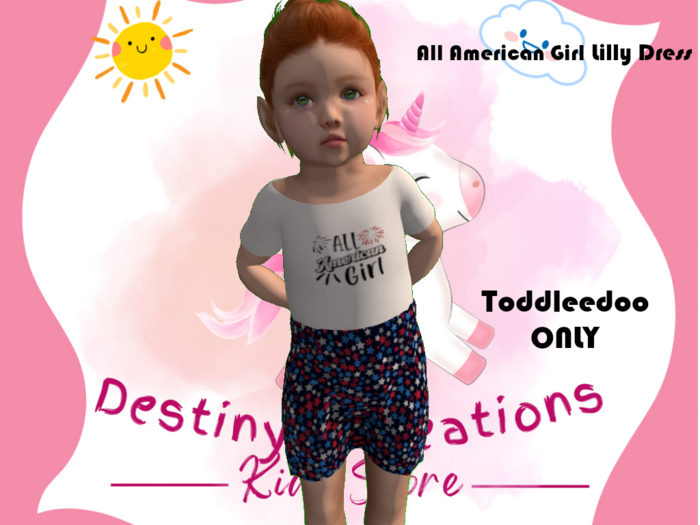 [*DC*] All American Girl Lilly Dress TD