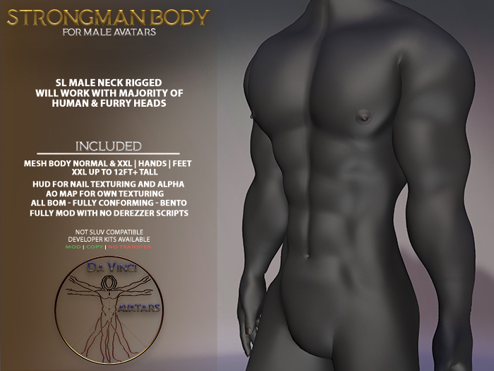 Da Vinci Strongman Body DEMO