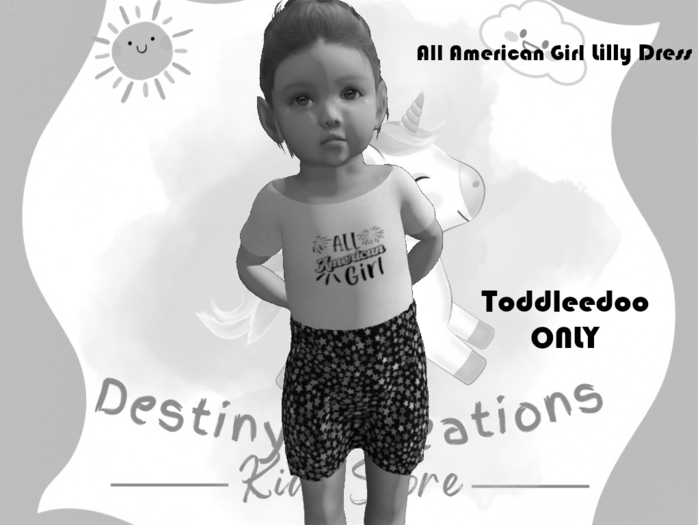 [*DC*] All American Girl Lilly Dress TD DEMO