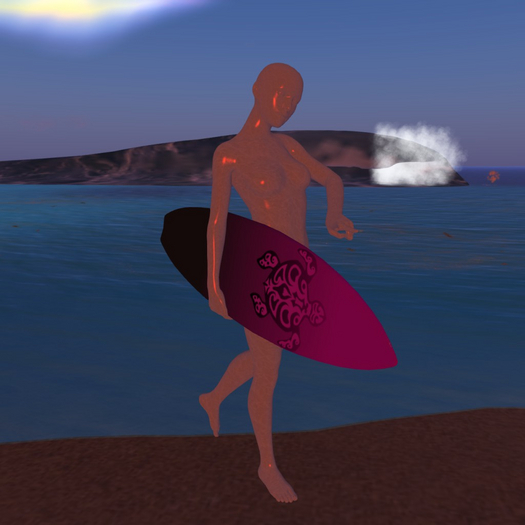 LiLi - Female Surfer Statue