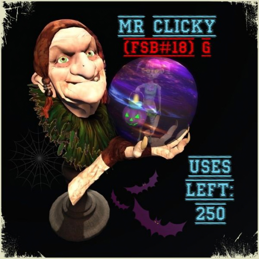 UA [FP-texture] DFS Mr Clicky (FSB#18) G Uses Left 250 Black