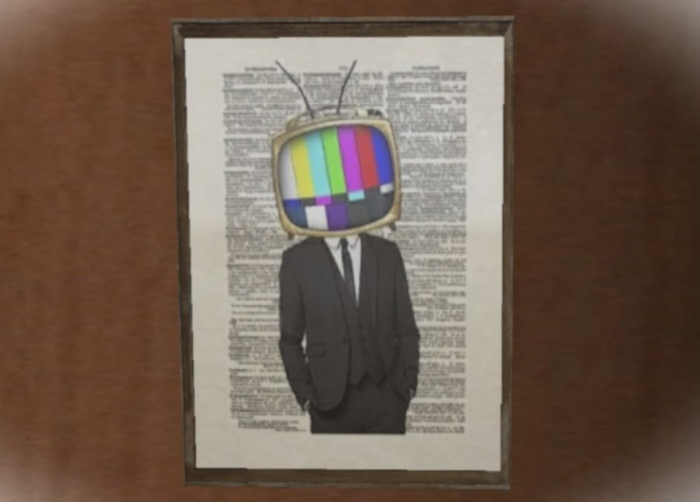 LETTERS AND TV - SL POP ART