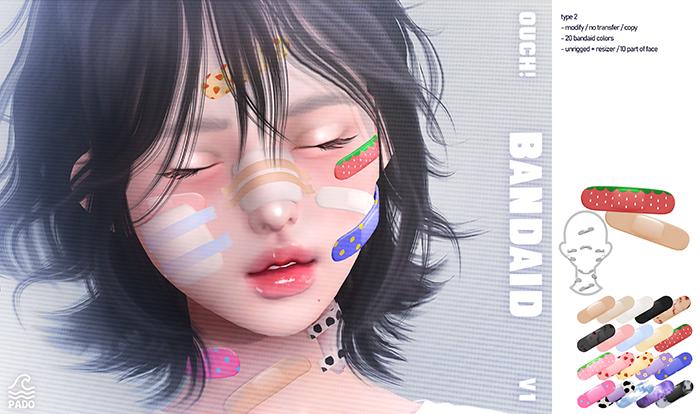 pado // ouch! bandaid - type 2