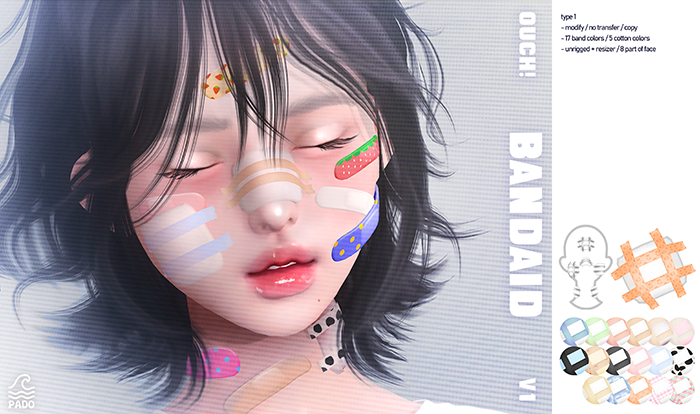 pado // ouch! bandaid - type 1