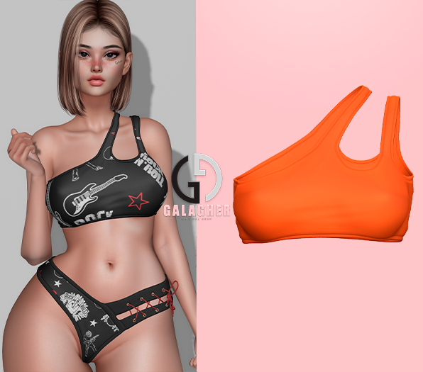 Galagher - Zoe Top Orange