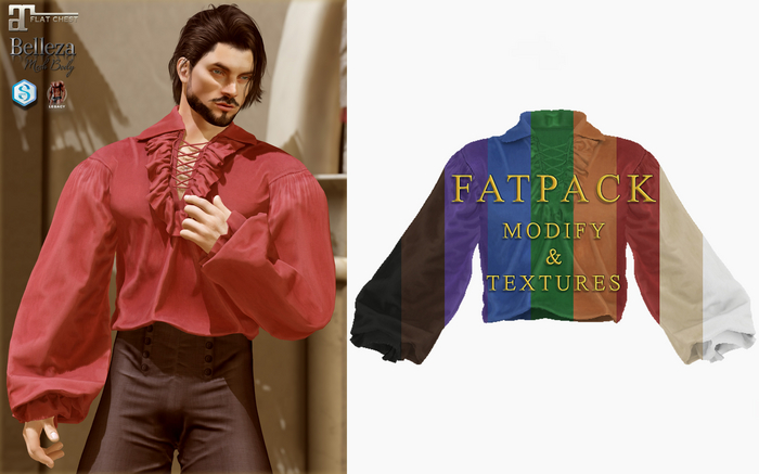 (Stitched) Locke Shirt - FATPACK