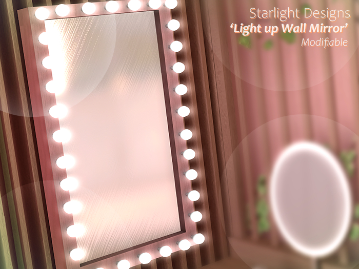 Starlight Designs - Wall Vanity Mirror.