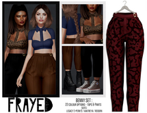 Frayed - Benny Pants - Blotch