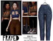 Frayed - Benny Pants - Mystic