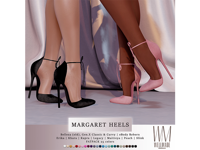 [WellMade] Margaret Heels 
