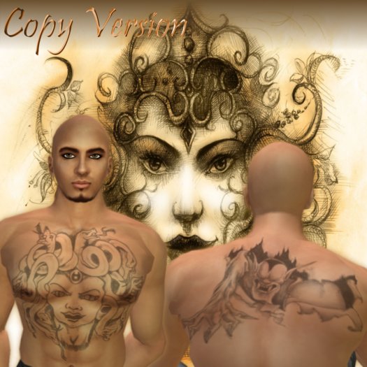 Misc Men Upper Tattoo (C)