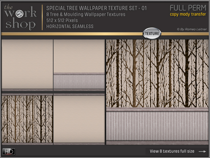 SPECIAL TREE WALLPAPER TEXTURE SET - 01