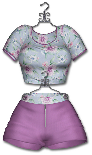 Graffitiwear Rosie Curvacious Top & Shorts