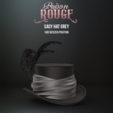 POISON ROUGE Sasy Hat Grey