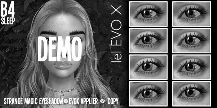 b4sleep:: DEMO Strange Magic Eyeshadow evoX