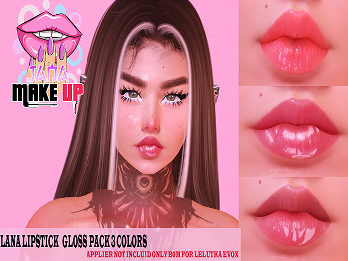 [JANA MAKEUP]  LANA LIPSTICK PACK