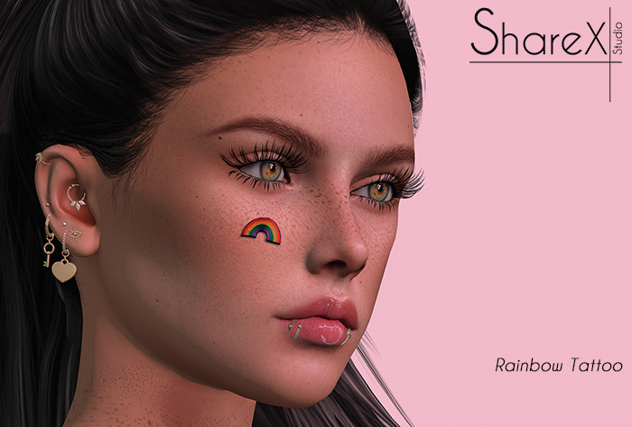 ShareX Studio "Rainbow Tattoo"