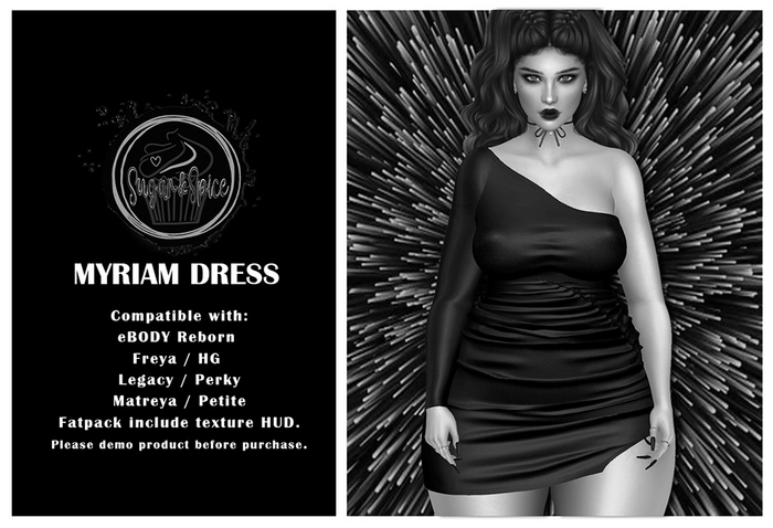 SUGAR N' SPICE DESIGNS MYRIAM DRESS DEMO