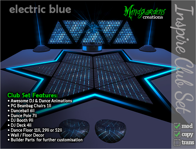 Inspire Club Set - Electric Blue