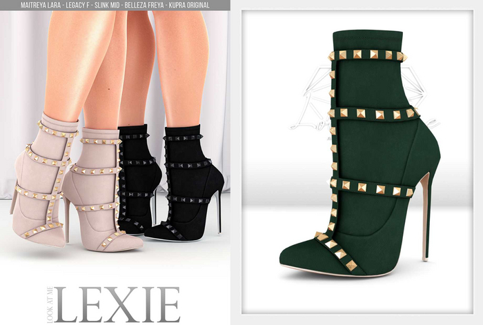 Look At Me. Lexie : Boots - emerald