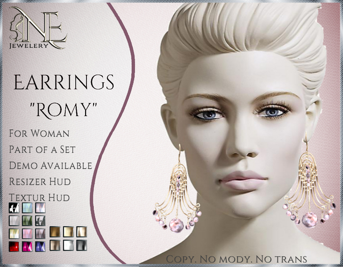 !! NE! Earrings "Romy" (DEMO)