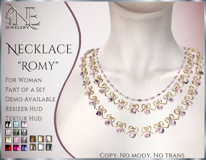 !! NE! Necklace "Romy" (DEMO)