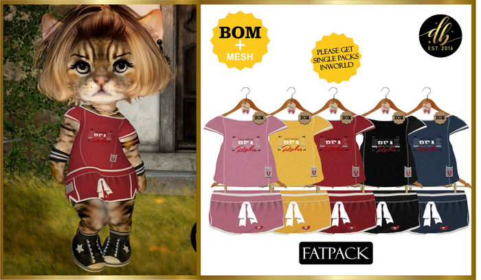 *DB* DINKIE JOJO BOM SPORTS SET* Multipack