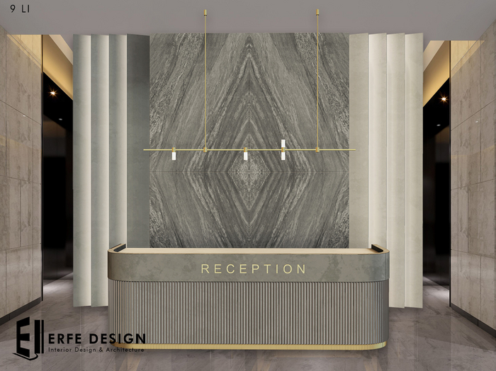 Modern Reception with Lights [Erfe Design] PACK