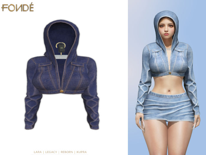 Fonde - Alaia Denim ( Jacket ) - Rinse - Unpacker