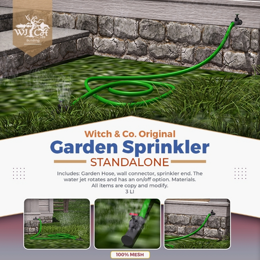 W&Co. Garden Sprinkler Set BOX